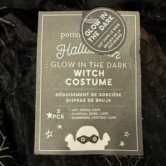 Glow-in-the-Dark Witch Halloween Costume - Picture 11 of 12